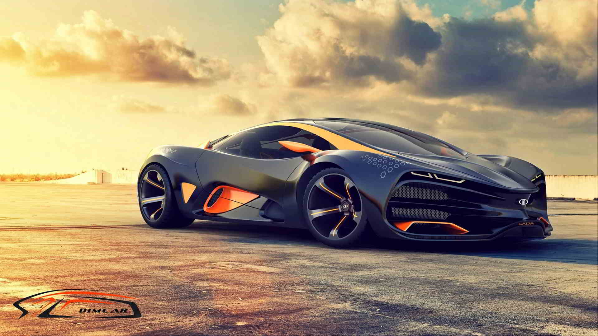 2015 lada raven supercar concept 2 HD